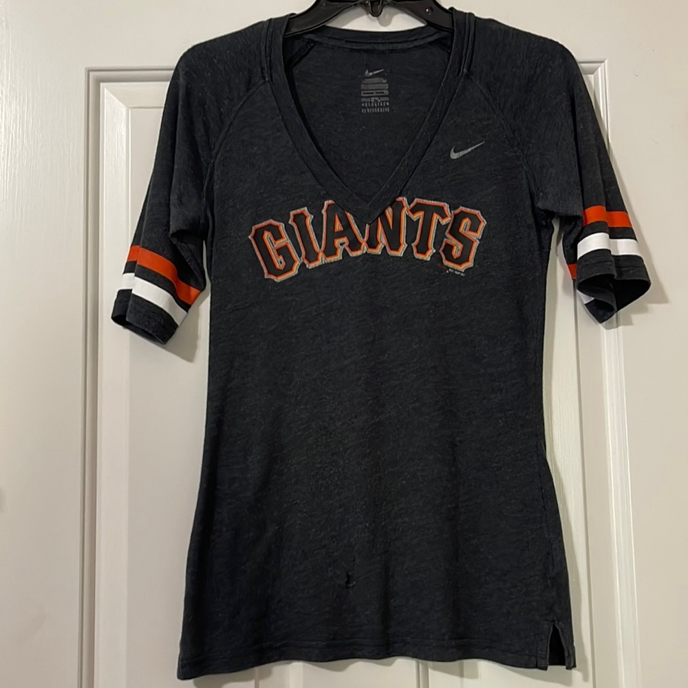 Nike Womens Giants MLB VNeck Shirt